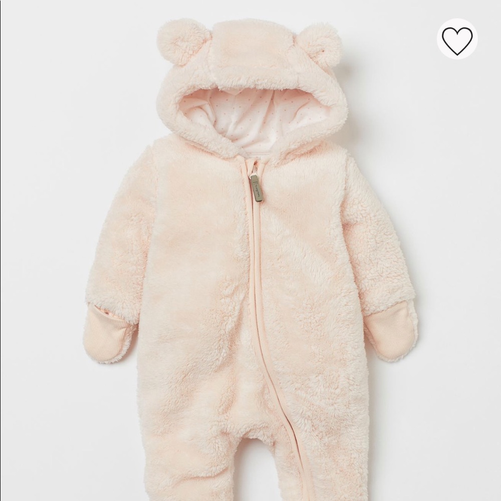 Teddy Bear Winter Suit Baby